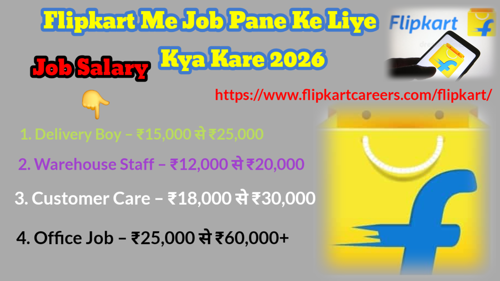 Flipkart Me Job Pane Ke Liye Kya Kare – Complete Guide 2026