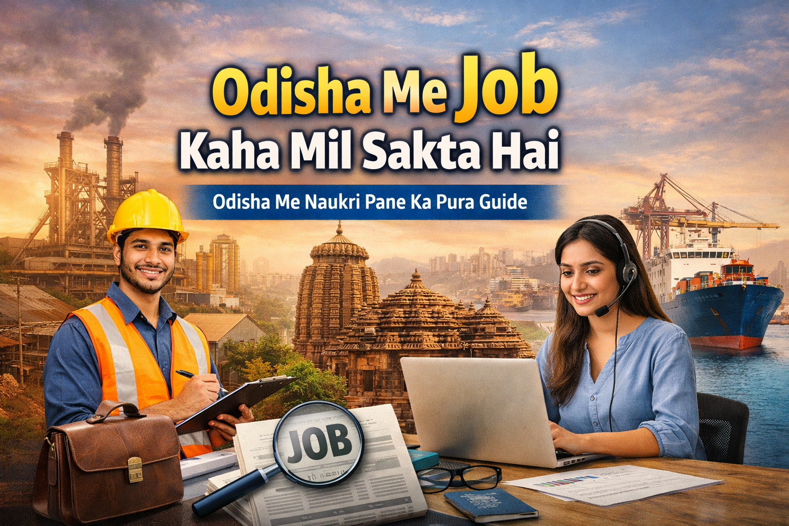 Odisha Me Job Kaha Mil Sakta Hai – Odisha Me Naukri Pane Ka Pura Guide